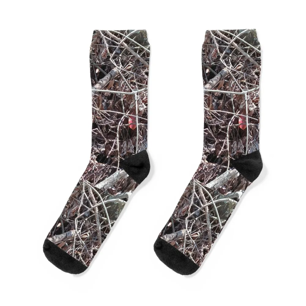 

Wood Forest Camo Pattern Socks floor professional running golf Soccer Women's Socks Men's