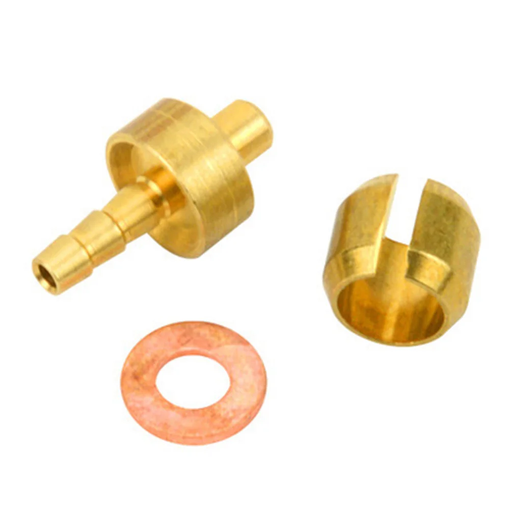 Get a Smooth and Reliable Braking Experience with this Hydraulic Brake Hose Nut Fittings Kit for HOPE TECH3 V4E4X2