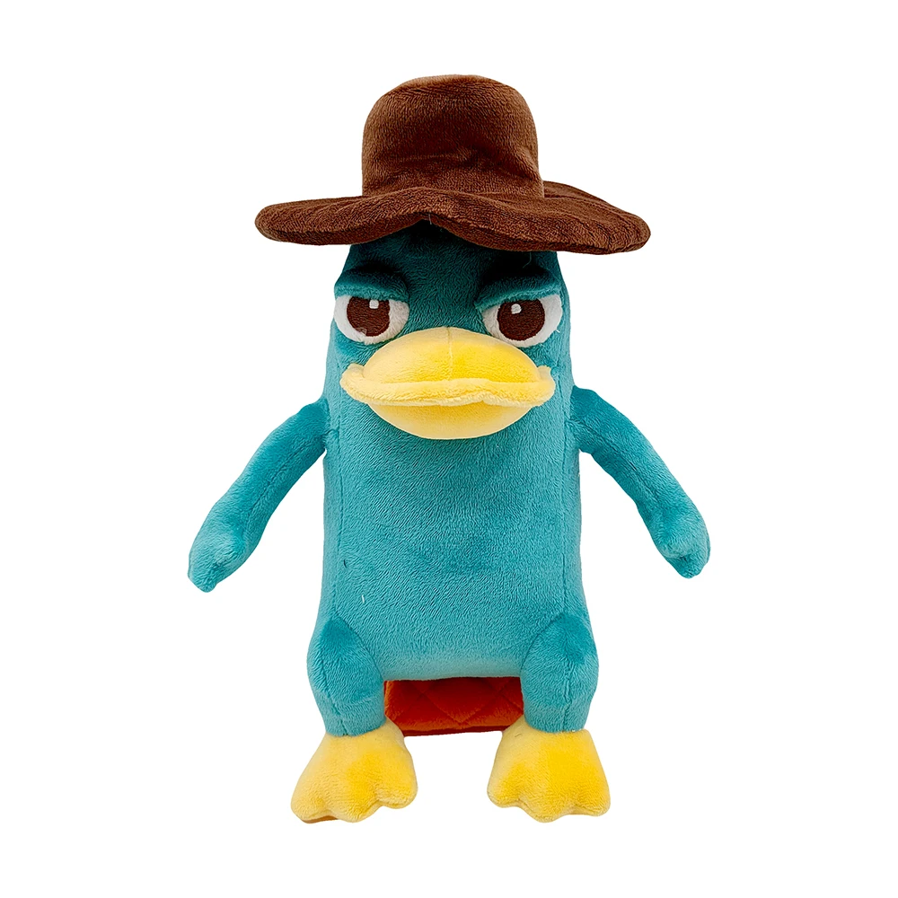 Cartoon Perry The Platypus Plush Toys Soft Doll Stuffed Animals Duck Plush Toys for Boys Girls Christmas Birthday Gifts