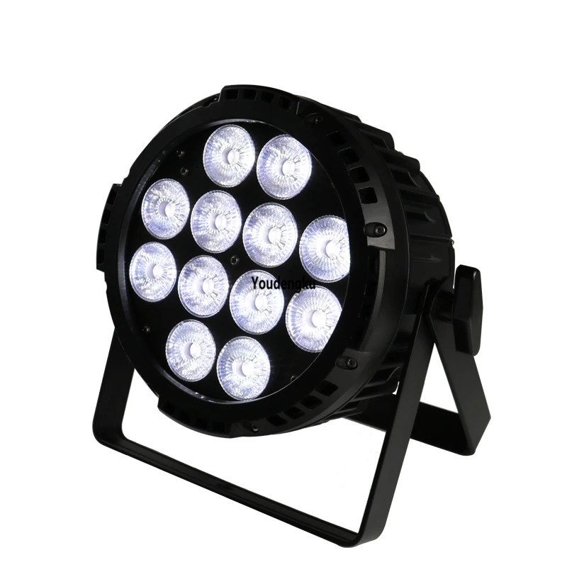 12pcs with charging cas 12x10w RGBW 4in1 outdoor Wireless Battery Power Led Par Stage Lighting Battery led waterproof Par Light