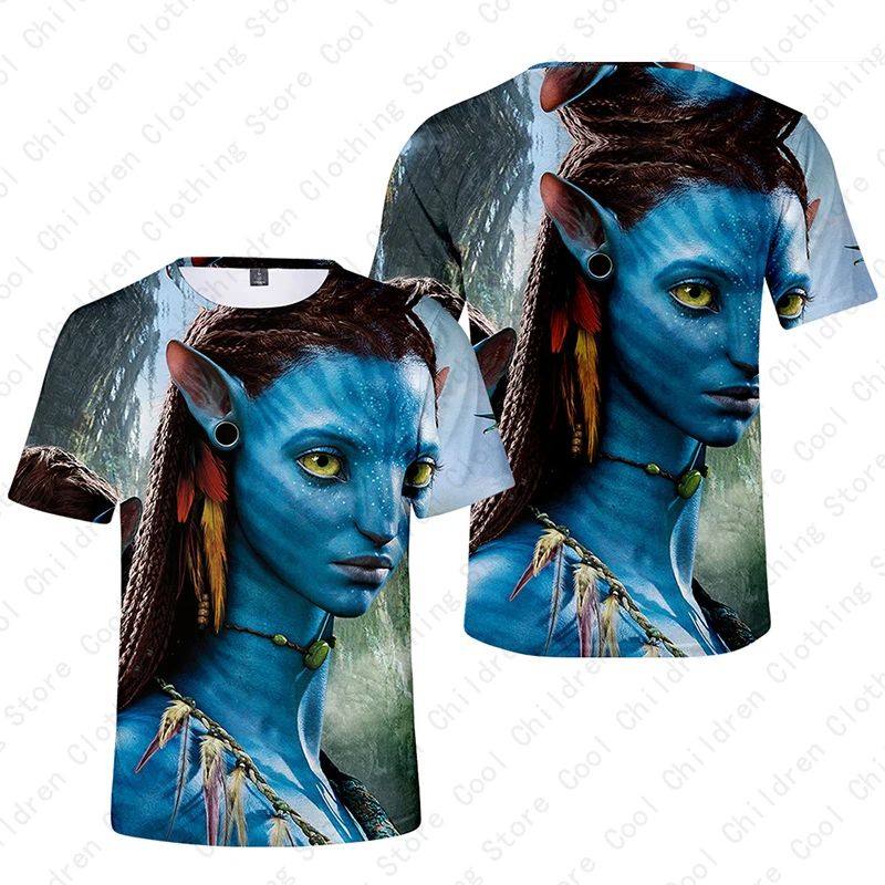 Disney T-Shirts Avatar The Way of Water 3D Print Streetwear Men Women Fashion Oversized T Shirt Kids Boy Girl Tees Tops Clothing