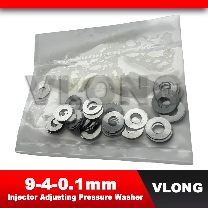 EUR2 Diesel Fuel Injector Adjust The Pressure Washer 4-9-0.1mm Adjustment Washer Thickness 0.1MM Adjustable Shims Pad For Stevr