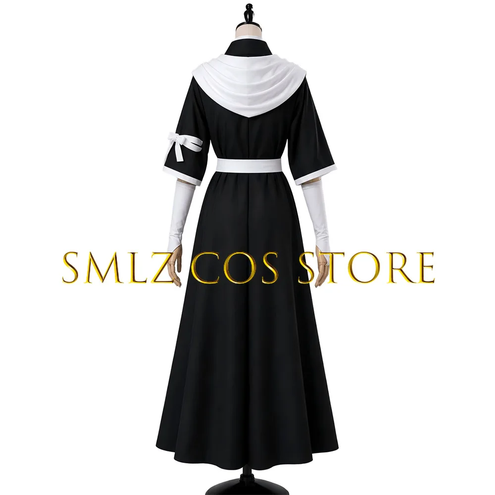 2026 TYBW Rukia Cosplay Kuchiki Costume Man Black Samurai Kimono Prop Wig Halloween Party Play Outfit view 4