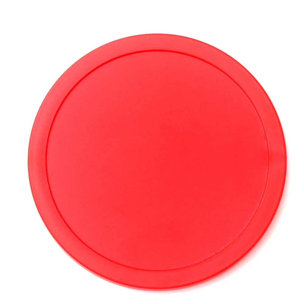 4 stücke 75mm Air Hockey Pushers Pucks Rot Air Hockey Kinder Tisch Mini Eishockey Stück Zubehör Ball Werkzeuge