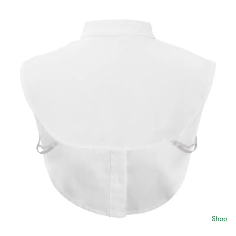 Dropship Stylish Ruffled Shirt Collar Adornment for Business Meetings Parties Weddings