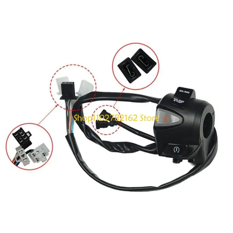 

547B Horn Button Starter Turn Fog Light Switch Motorcycle Parts Handlebar Control Switches for PCX Handlebar Switch