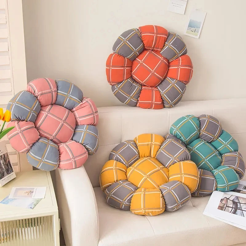 

Creative Petal Shape Home Decoration Cushion Living Room Sofa Tatami Soft Sitting Pads Office Sedentary Cotton Chair Cushion