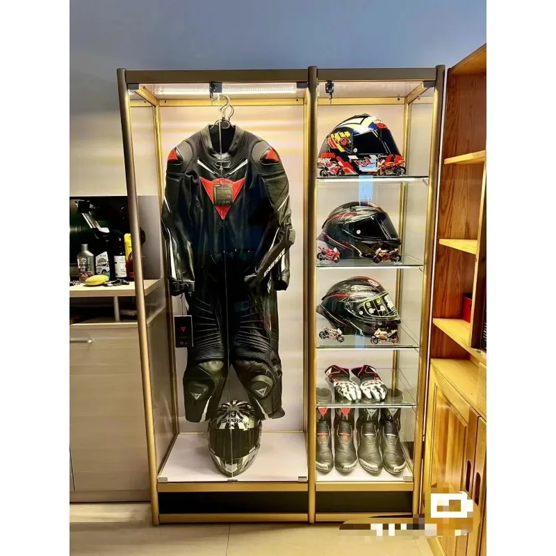

Clothing Display Equipment Locomotive Household Protective Gear Storage Cabinet