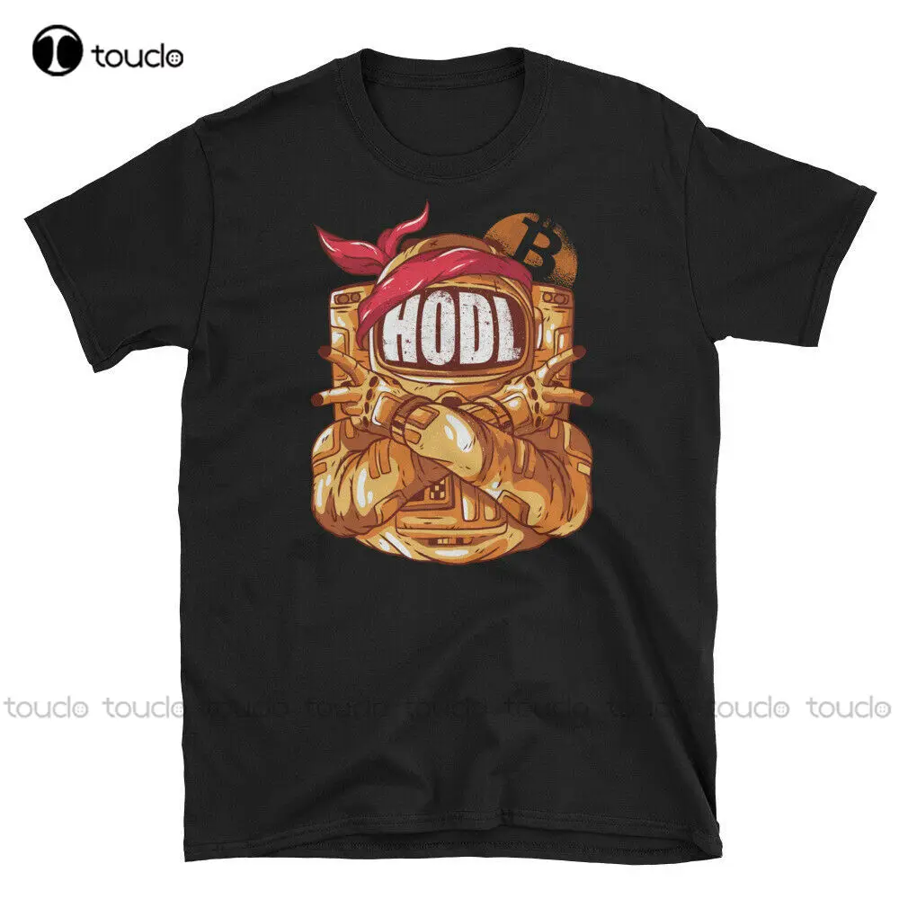 Hodl Btc T-Shirt - Gift For Men & Women Miner - Bitcoin Crypto Tee Graphic T Shirts Fashion Tshirt Summer New Popular Tshirt