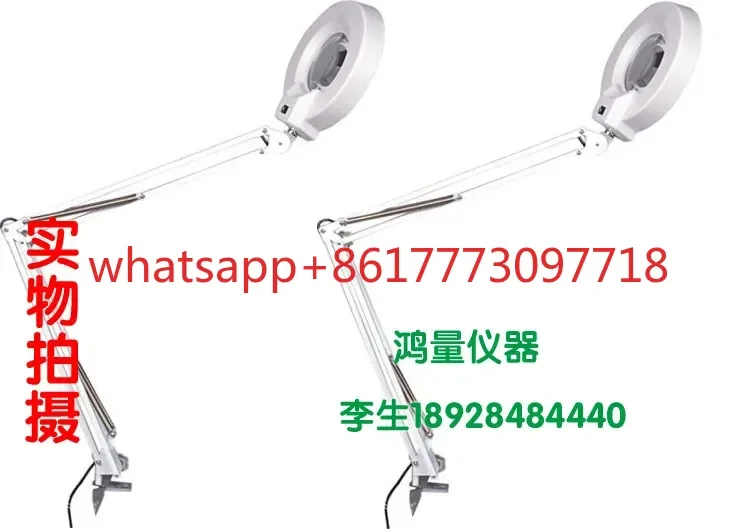 Large quantity of stock LT-86A 10X desktop magnifying glass clamp magnifying glass 10x magnifying glass (green glass)