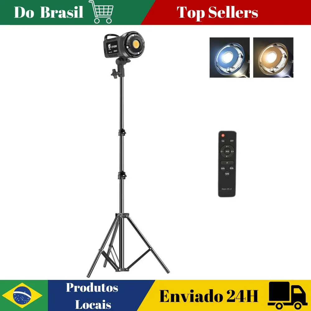 Светодиодное видеоосвещение Bowens для фотосъемки, собалансированная солнечная лампа дневного света для портретной вспышки, аксессуары для студии Youtube Live 110/115 Вт