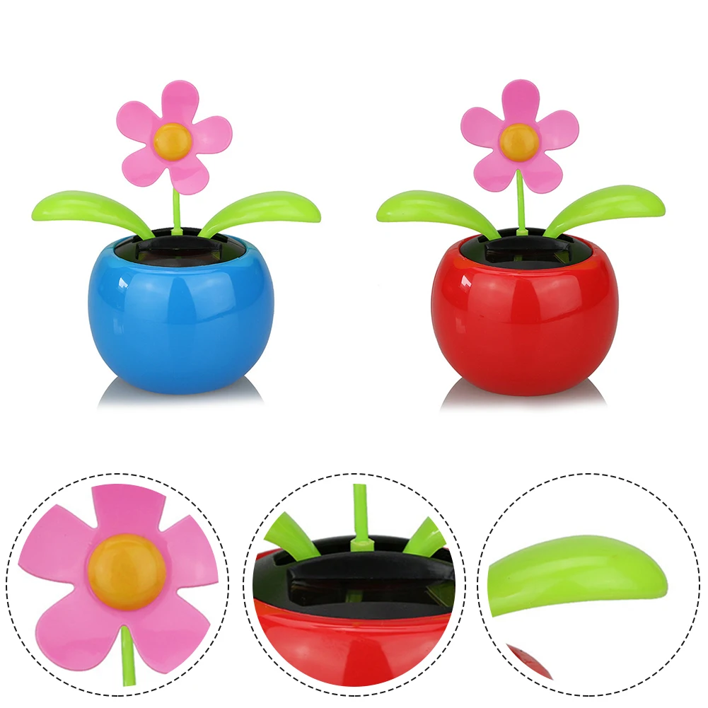 Solar Dancing model Flower Assorted Style Solar Powered Dancing Flower Bobblehead