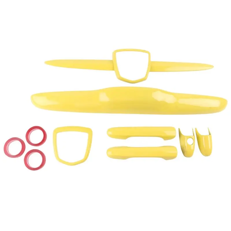 New-Complete Exterior Cover Kit For Fiat Abarth 500 595 695 Y