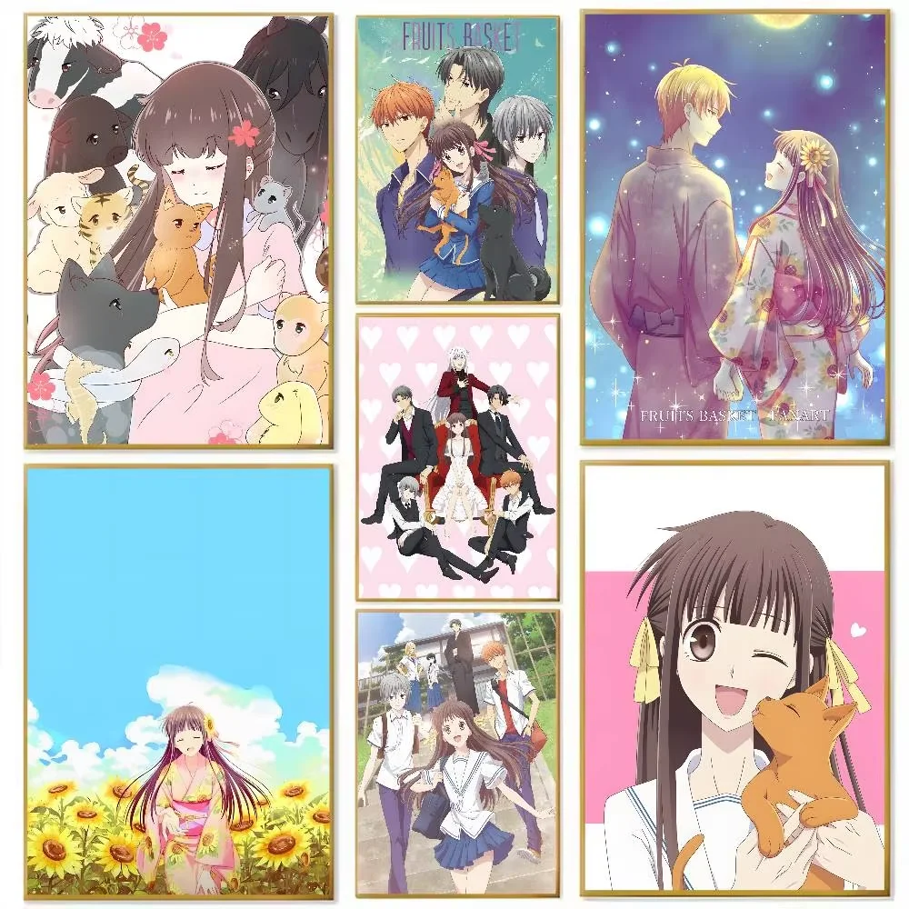 Pintura de Diamantes Anime f-Fruits b-Basket, Mosaico de Diamantes, Bordado de Diamantes, Arte Hecho a Mano, Regalo Exquisito, Decoración del Hogar