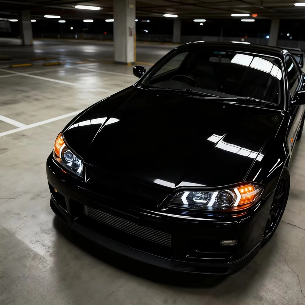 For  Silvia S15 1999-2014 Auto Headlights Assembly Upgrade New Style High Quality Car LED Projector Lens Tools Accessories