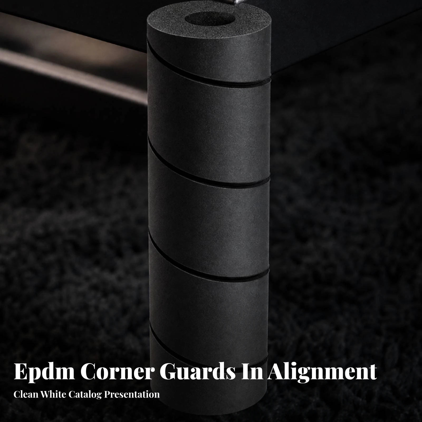 4 Pieces Foam Furniture Leg Protector Flexible Trim-to-Fit Furniture Leg Guard Sound-Insulating Low-Height