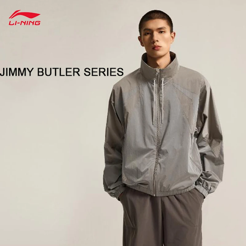 

LI-NING JIMMY BUTLER профессиональная баскетбольная серия мужская ветровка свободные спортивные куртки пальто AFDV001