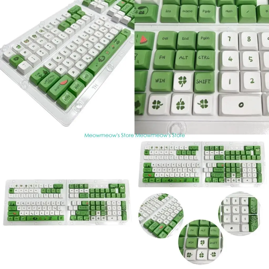 

W91A 125 Keys Keycaps XDA Little Thick PBT Keycap For For 61 104 108 Keyboard