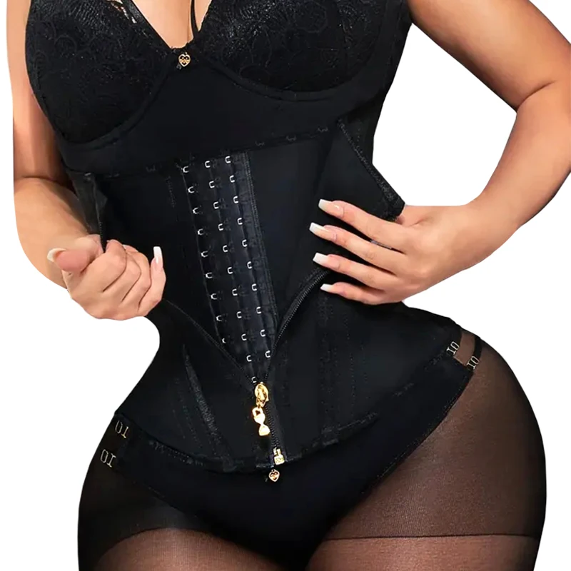 Waist Trainer Binders Latex Corset Girdles Cinchers Abdomen Reduce Sheath Belly Modeling Women Original Colombian Body Shaper