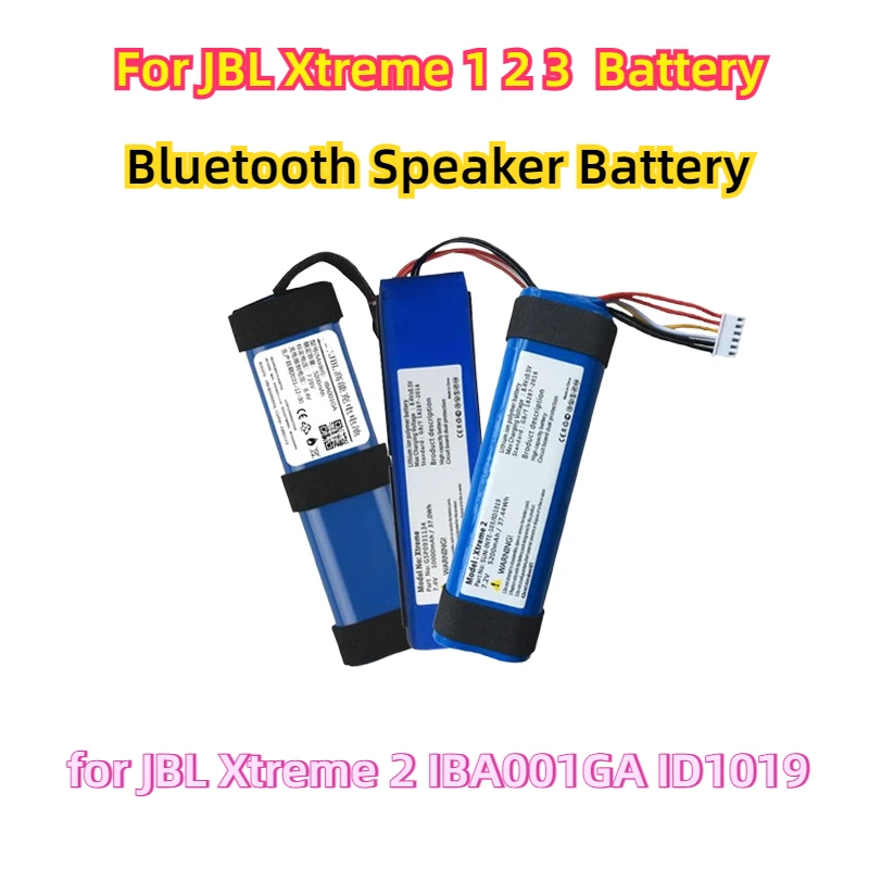 

For JBL Xtreme 3 Xtreme2 Xtreme3 Bluetooth Speaker Battery for JBL Xtreme 1 2 3 Battery IBA001GA ID1019 for JBL Xtreme 2