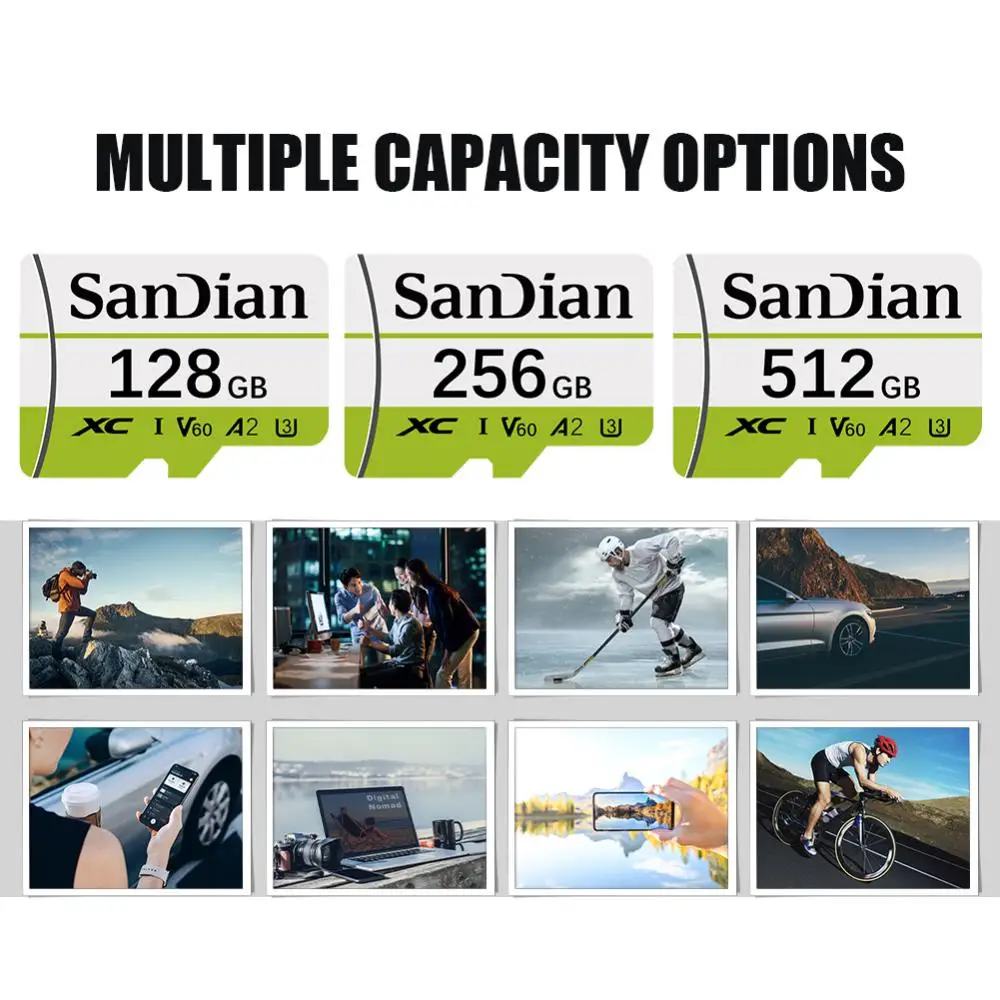 2TB SD Card For Nintendo Switch Micro TF SD Card 1TB 128GB 256GB 512GB Waterproof Flash Memory Card For Nintendo 64 Game