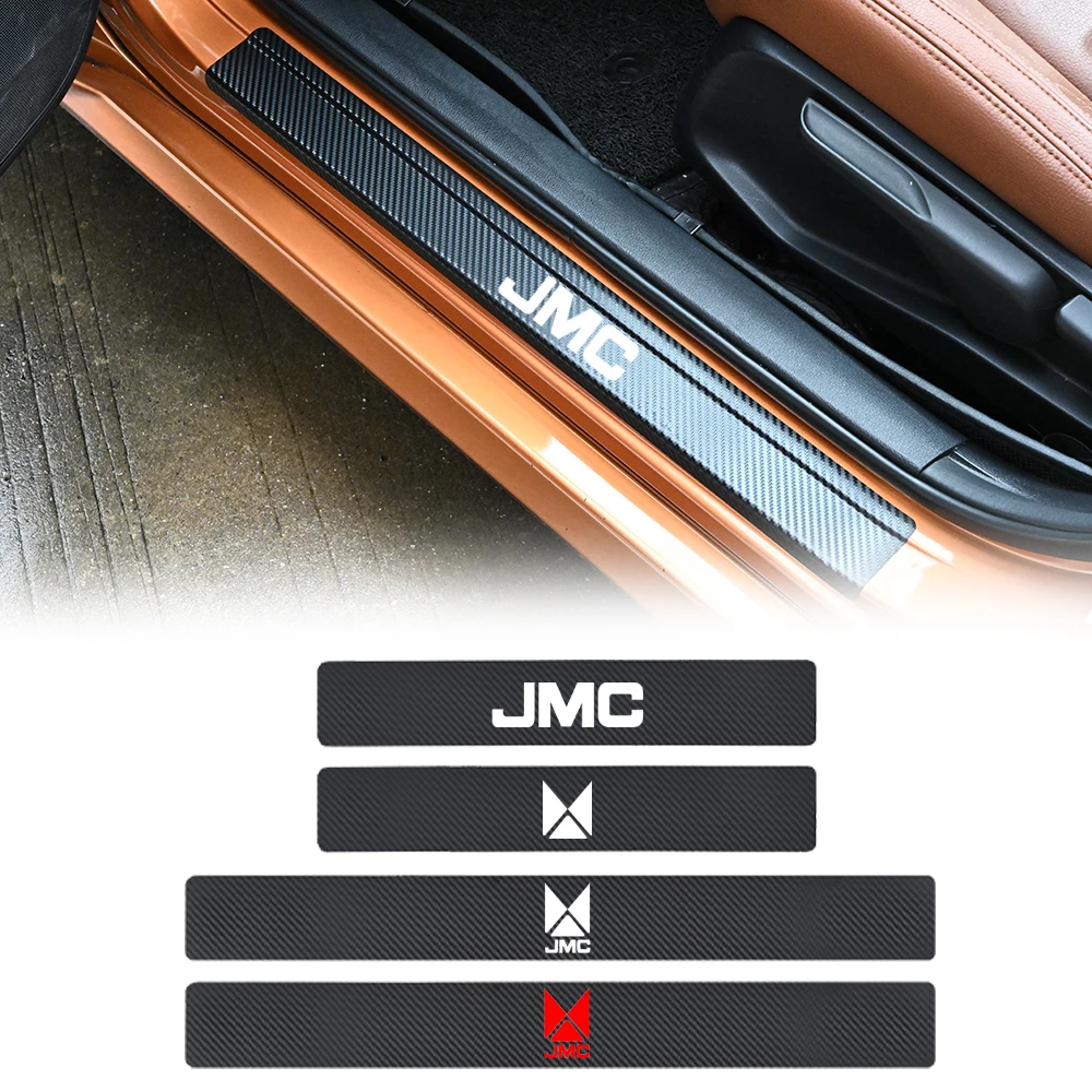 Car Styling Car Door Sill Protector Sticker Anti-scratch Bar For JMC Pickup GRAND AVENUE Vigus Plus Vigus Work Vigus Pro 4X4