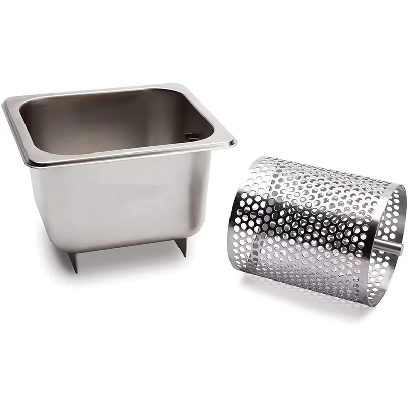 

B72A Stainless Steel Butter Wheel - Melted Butter Dispenser For Even Spreading, Essential Kitchen Gadget For American Burgers