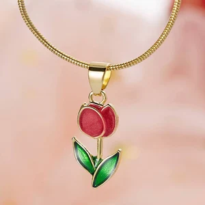 6 Büyük satış, kolye kolye, mor-no. 4