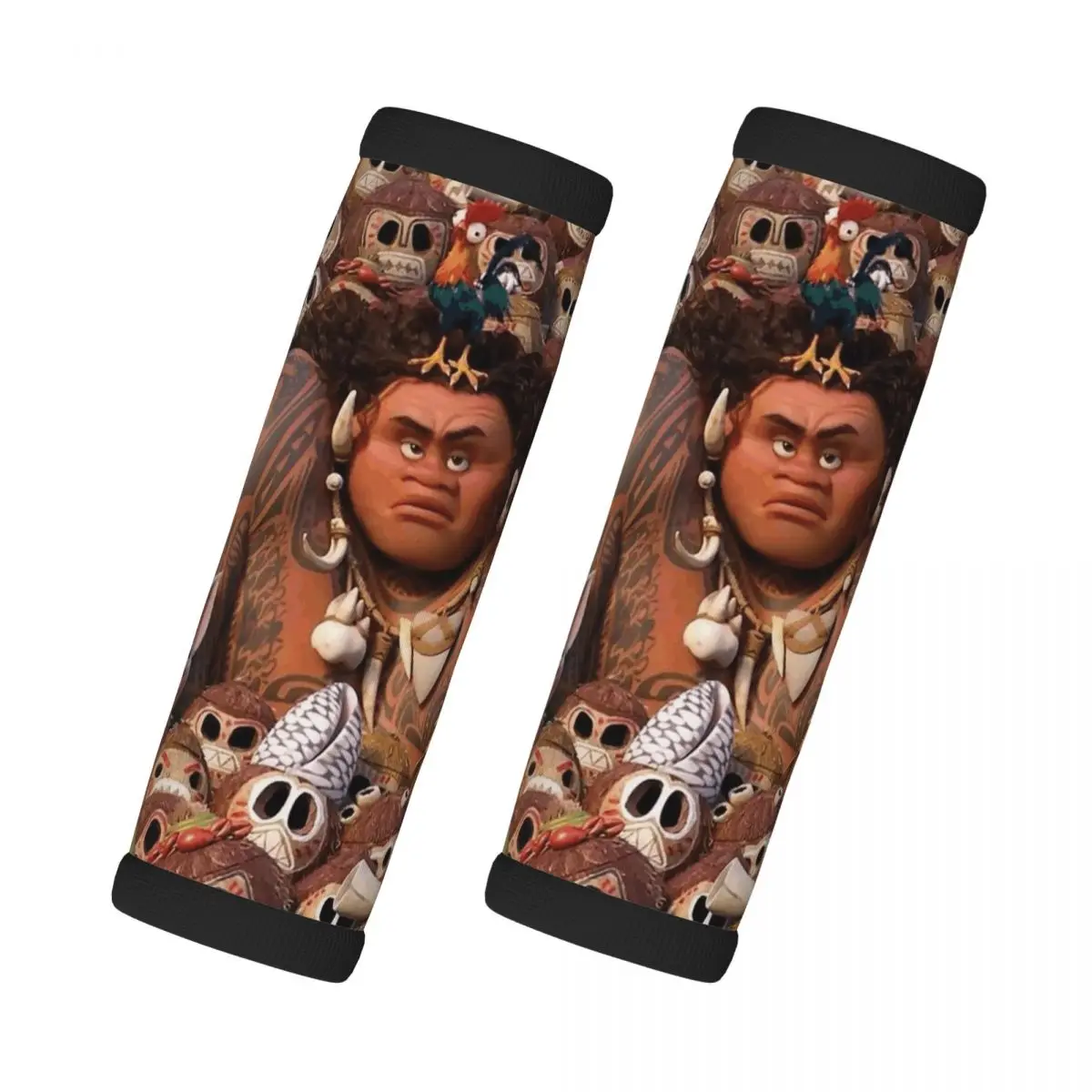 

Пользовательские ручки для багажа Maui Moana, 2 шт., неопреновые чемоданы, дорожные аксессуары для рюкзака, наплечник