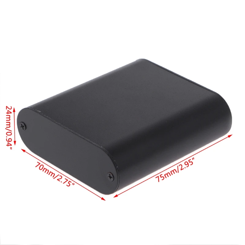 DIY Aluminum for Case Electronic Project PCB Instrument Box 75x70x24mm