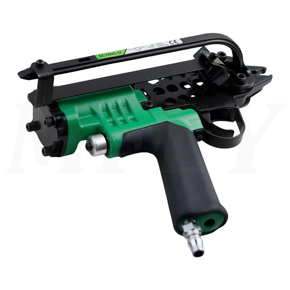 Pneumatic C-type nail gun, car seat cushion, sofa cushion, spring mattress bundling, multi-size pneumatic nail gun
