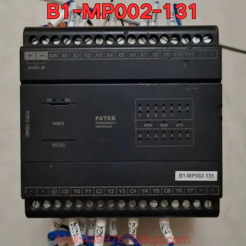 

Second-hand B1-MP002-131 PLC module functional test is normal