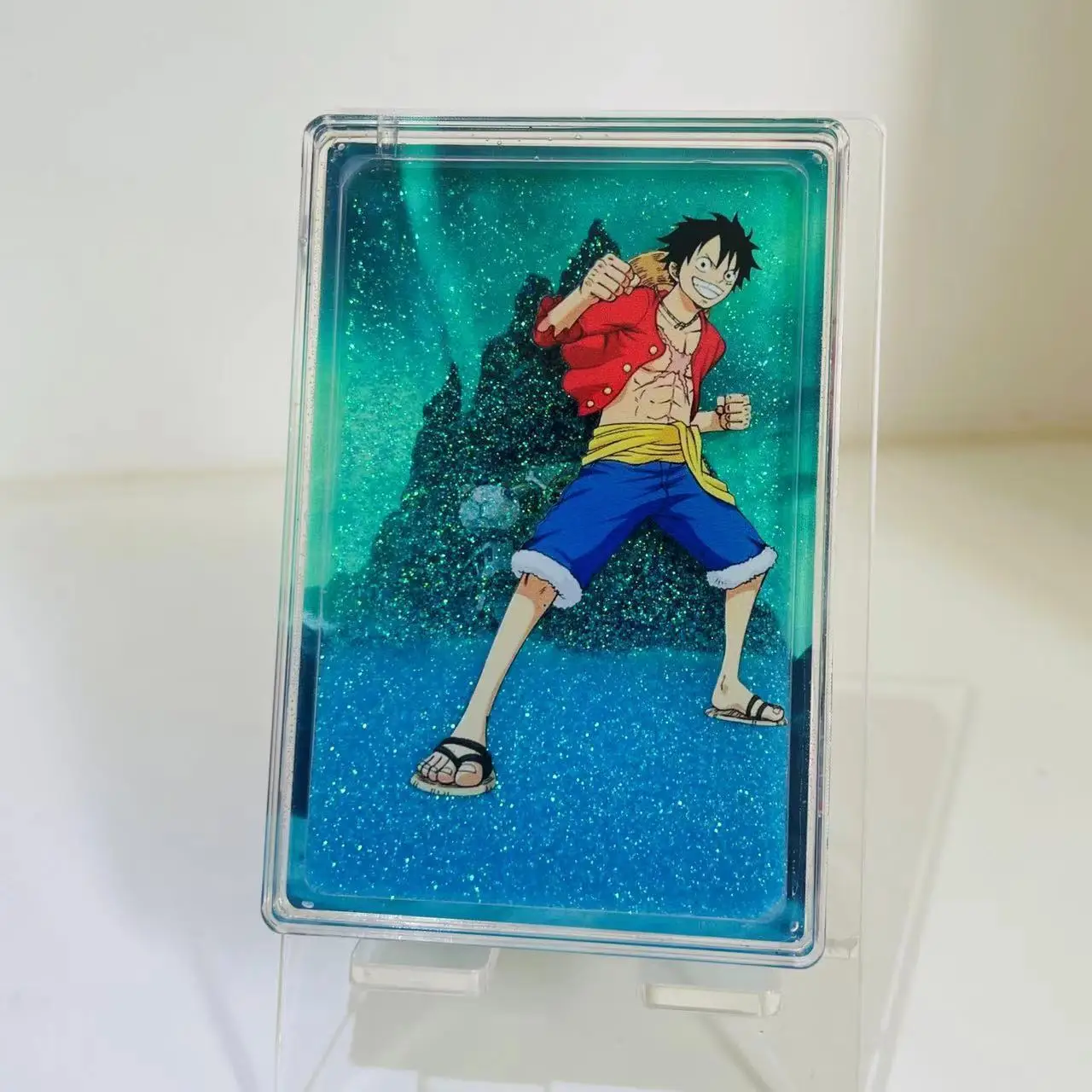 Anime ONE PIECE Monkey D. Luffy Portgas D Ace Roronoa Zoro SANJI collection card Christmas birthday gift Entertainment toys