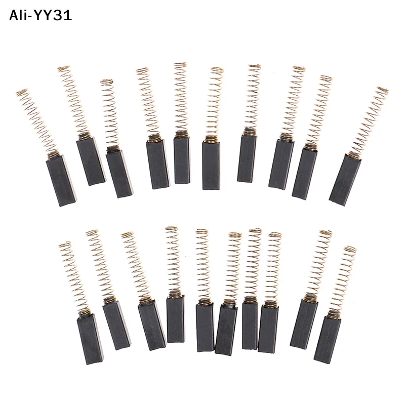 

【WG】20 шт. Угольные щетки для мотора бытовой швейной машины, запасные части