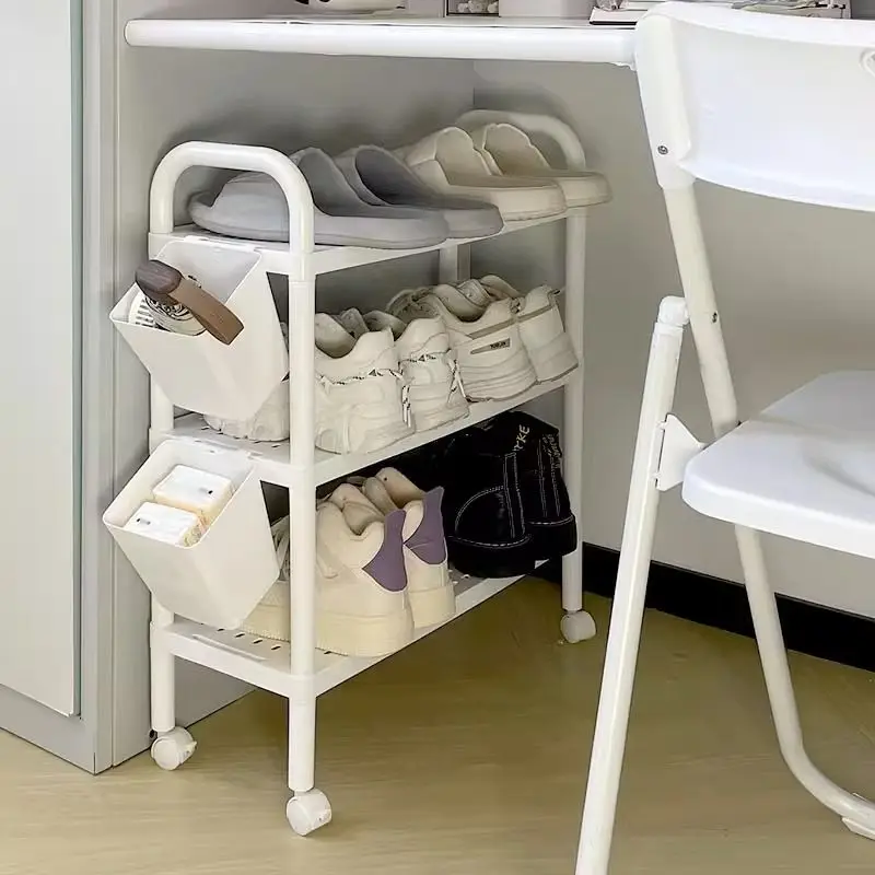 

with Box Shoe Rack 3/4 Layers Simple Shoe Rack Multi-Layer Household Economic Shoe Rack Dormitory Student Shelf Storage Supplies