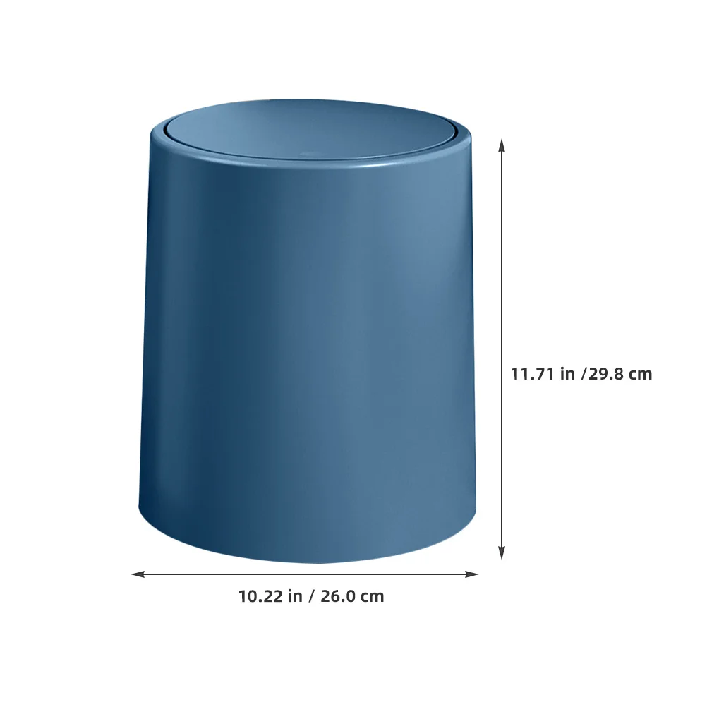 

Press-type Double Trash Can Garbage Bin Plastic Kitchen for with Lid Modern Portable Cans