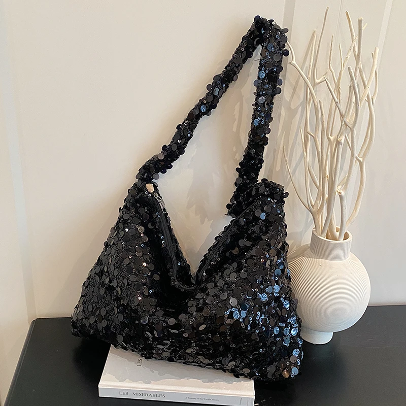 

New Sequin Crossbody Bags 2025 Fashion Creative Large Capacity High Quality Personality Commute Women's Shoulder Bags