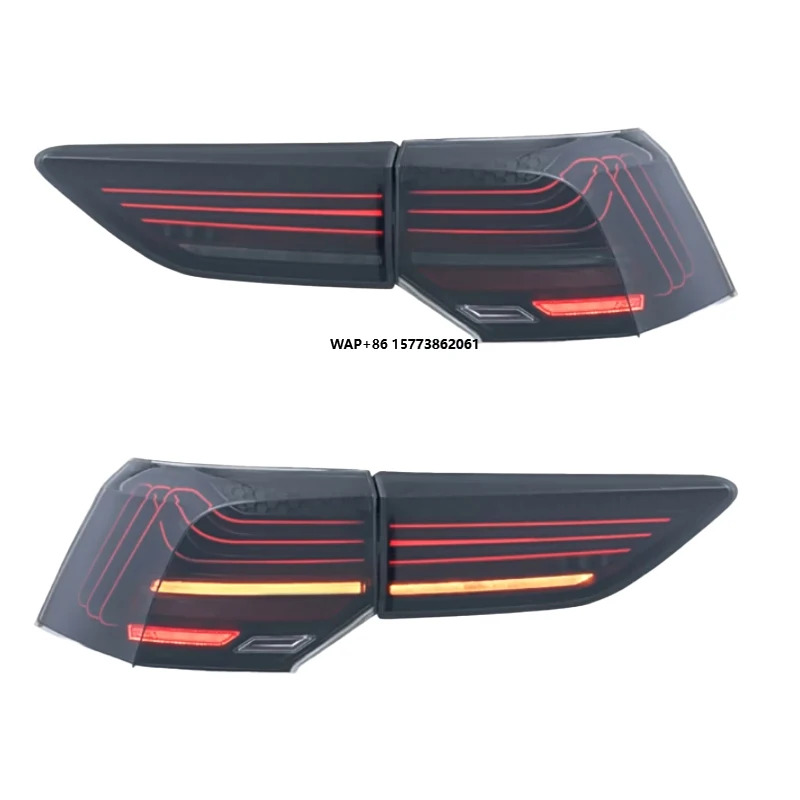 

2 Pieces for GOLF 8 Car Accessories 2021 2025 Upgrade Tail Light Golf8 MK 8 Taillight LED Turn Fog Lights Stop Lamp