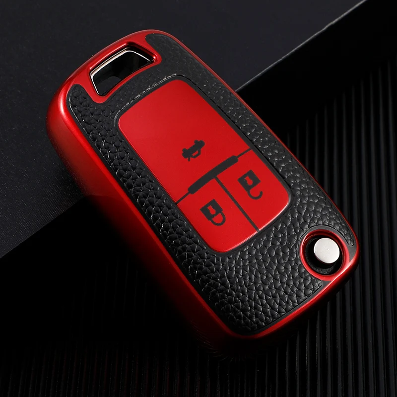 TPU Car Key Cover Case Shell For Opel Astra H Corsa D Zafira Antara J Insignia For Chevrolet Cruze Aveo Trax Sail Malibu Captiva