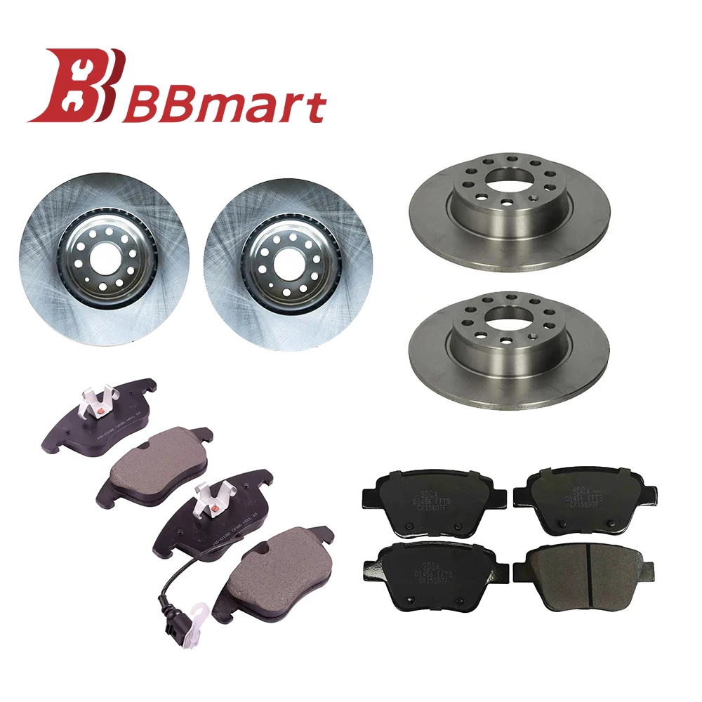 BBMart Auto Parts 561615301A 1K0615601AA Front Rear Brake Disc For VW Eos Golf Variant Jetta Novo Fusca 5N0698151B 5K0698451A