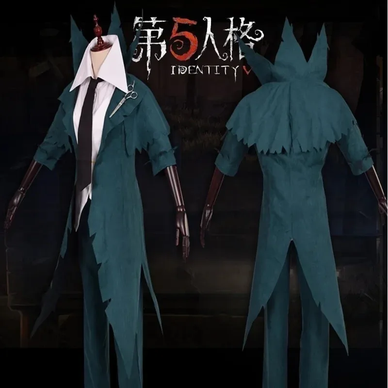 

New identity game v jack original cosplay costume halloween carnival role play party for adults dl;1