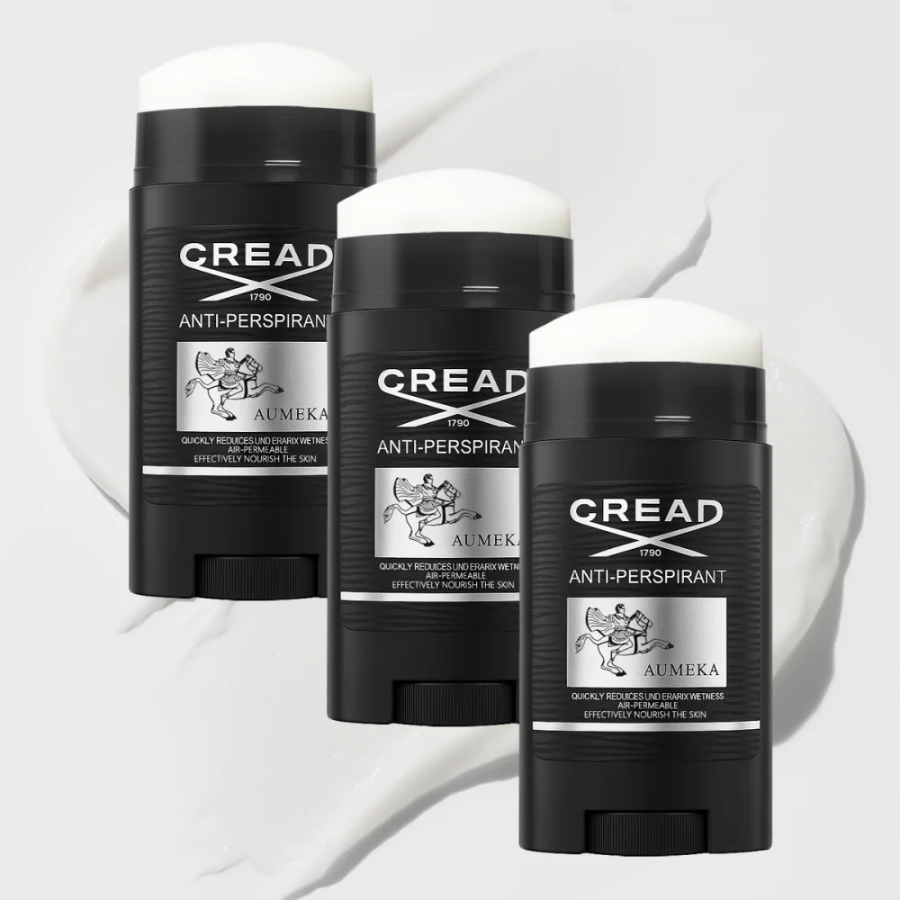 

3PCS Men's Deodorizing Stick, Anti Sweating, Durable, Dry and Fragrant, Removing Underarm Odor, Anti Sweating Stick