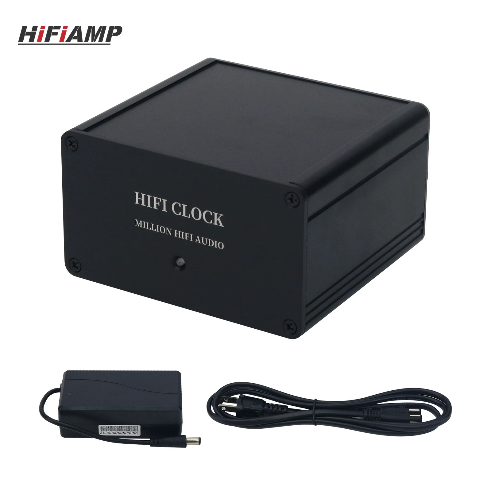 

HiFiAMP 10MHz Sine Wave Clock Built-in Power Filter and Super-capacitor HiFi Audio Clock Single Channel Sine Wave Output