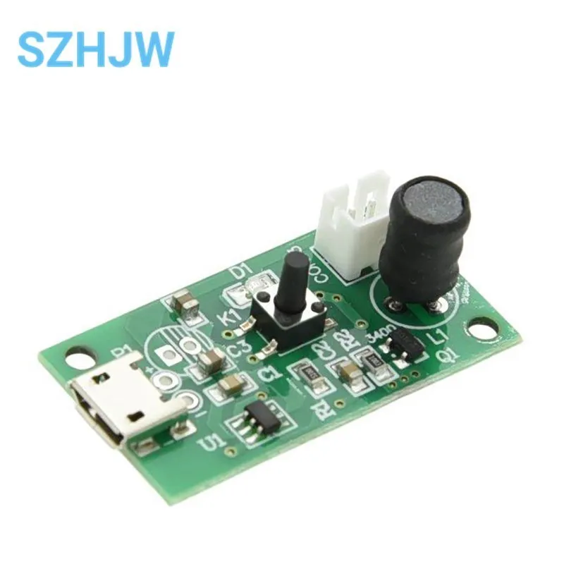 1-10 قطعة USB المرطب رذاذ وحدة 5 فولت بالموجات فوق الصوتية البخاخة مبيد عدة مع لوحة للقيادة DIY بها بنفسك ضباب صانع حاضنة مصنع