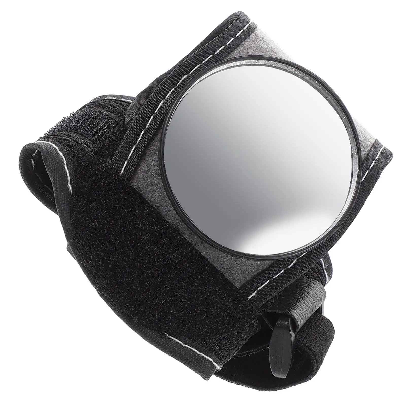 

Wrist Mounted Bike Mirror Convex Adjustable Rearview Wide Angle Reflective Cycling Mirror Safety Gear Handlebar View