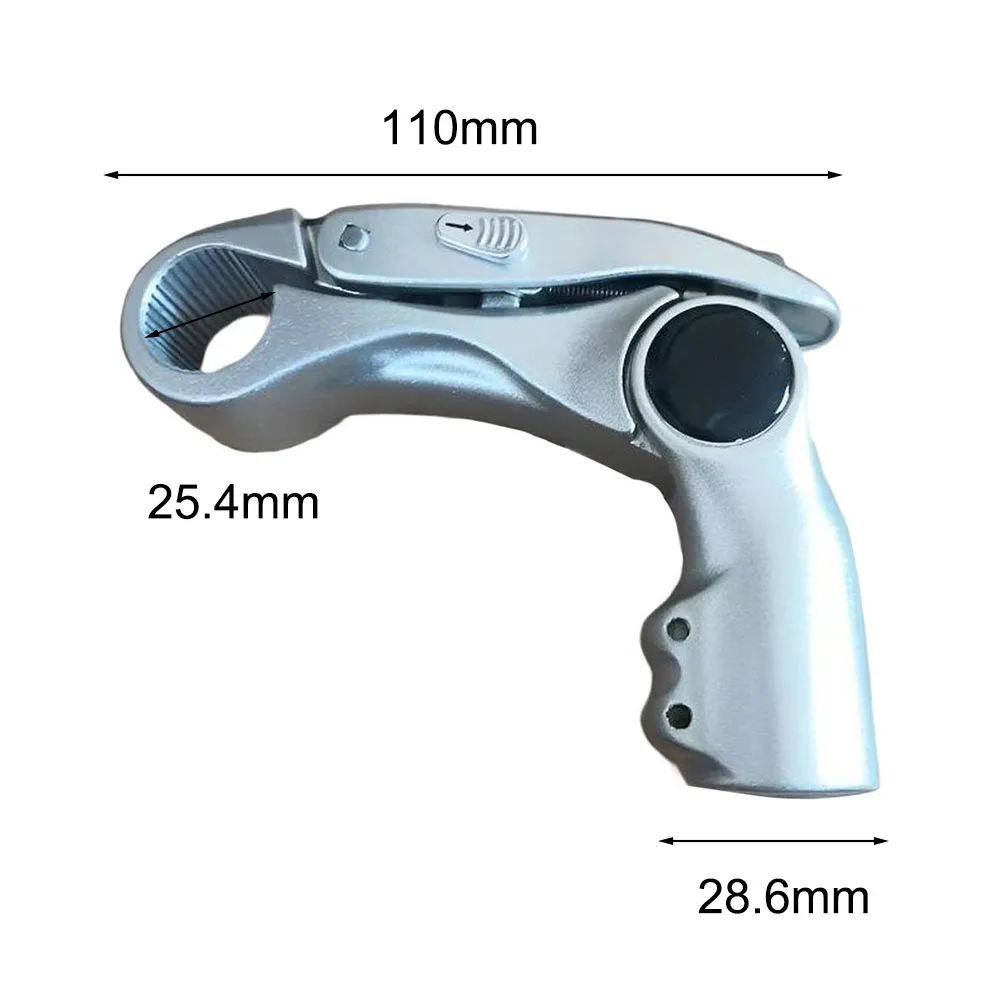 

28.6mm Fork Stem Adjustable Bike Stem 110mm Center Pole Length Aluminum Alloy Material 28.6mm Diameter Bike Stem Riser