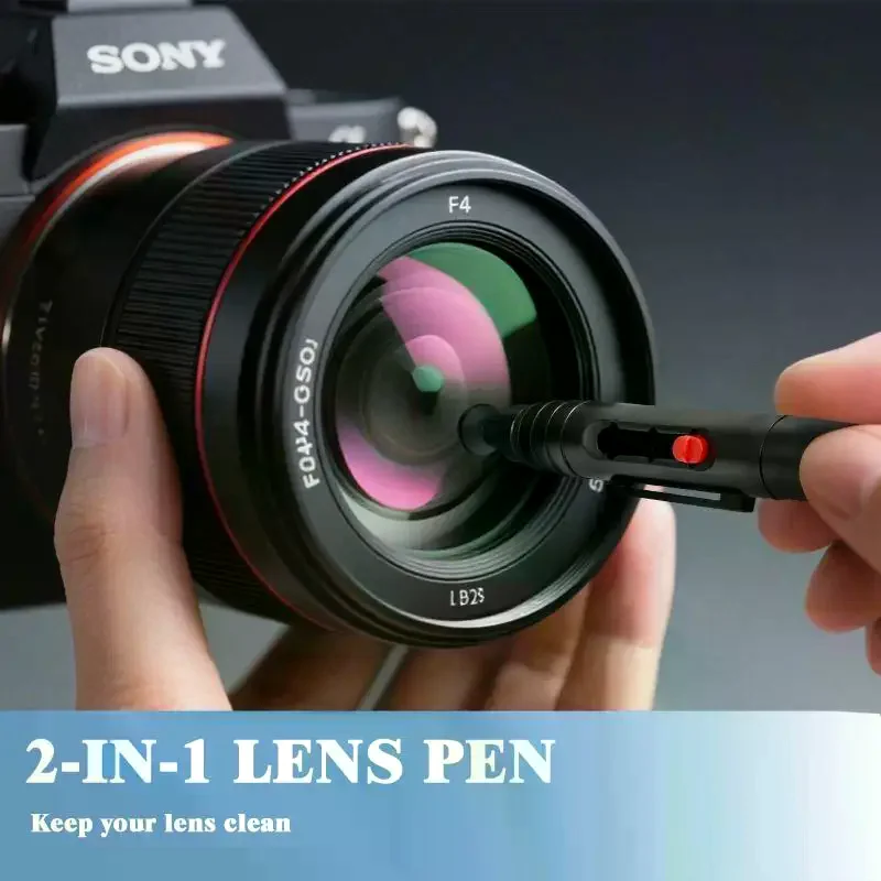 Professional Camera Cleaning Kit With Cleaning Swabs Microfiber Cloths Camera Cleaning Pen For Camera Lens Optical Lens