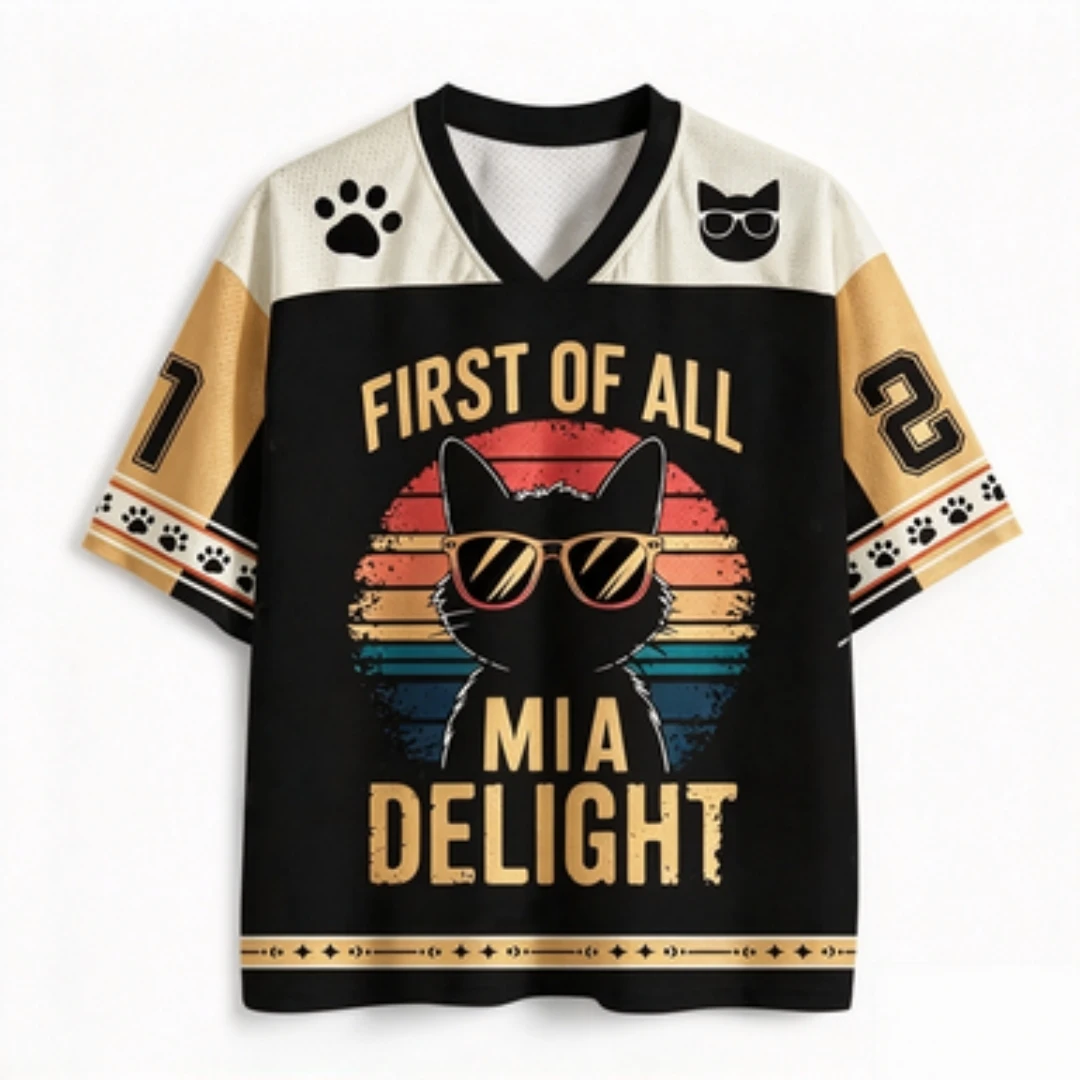 Retro Sunset Sunglasses Cat Color Blocked Mesh Retro Gradient Sunset Stripes Suitable for Cat Lovers To Wear on Daily Jerseys