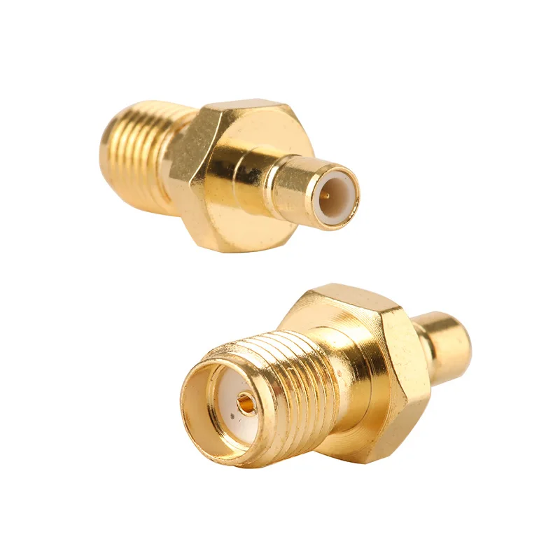 1/3PCS SMA to SMB Adapter-Male to Female RF Coaxial Connector, Brass with Gold Plating, Ideal for Antenna & Radio Test Equipment
