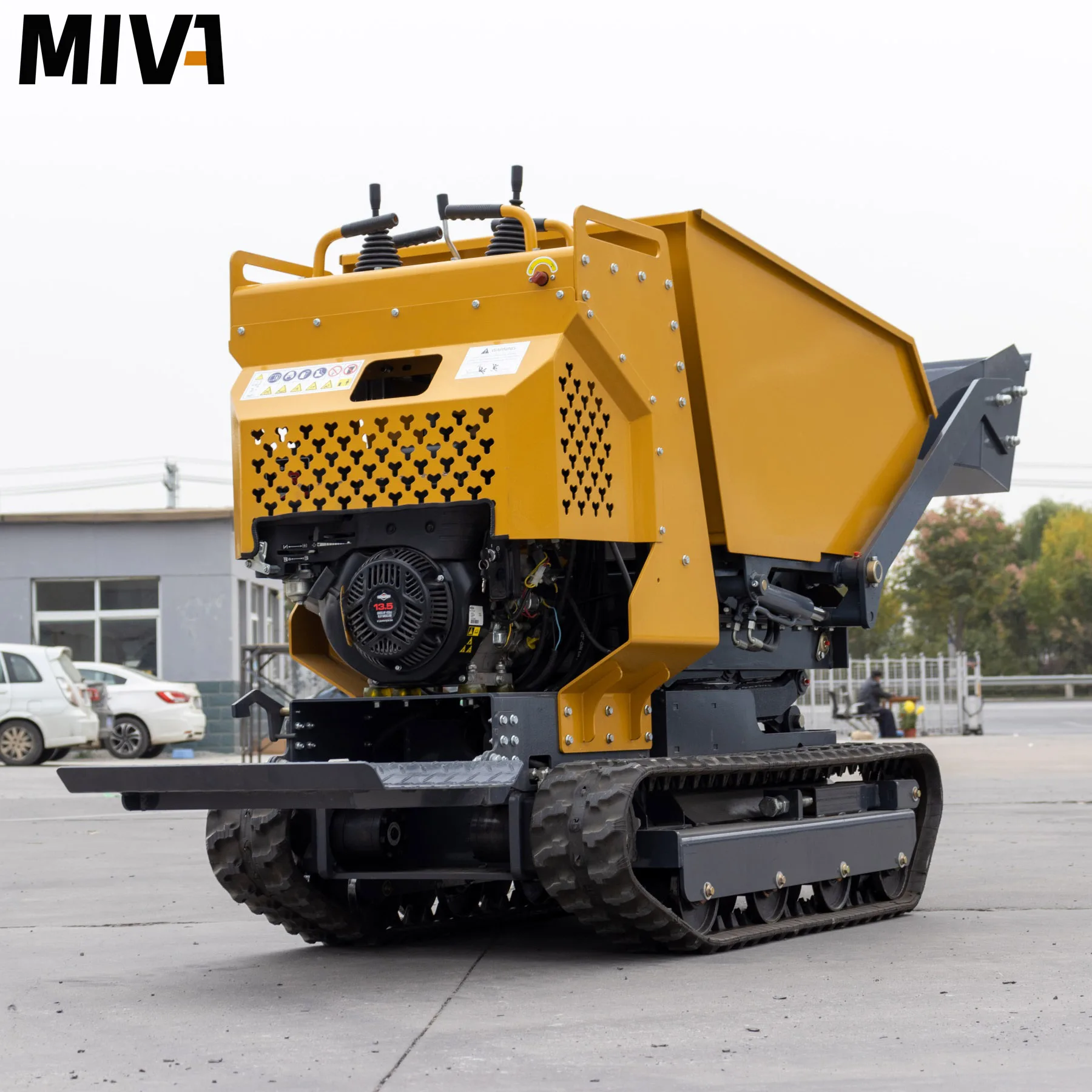 FREE SHIPPING Mini Dumper Agricultural Crawler Transport Dump CE Certification Orchard Dumping Truck Customization For Sale